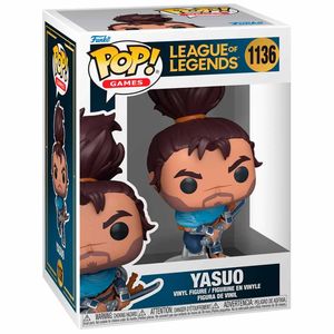 בובת פופ משחקים: ליג אוף לג'נדס - יאסואו - Funko POP! Games: League of Legends - Yasuo #1136