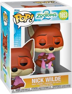 בובת פופ דיסני: זוטופיה 2 - ניקס ווילד - Funko POP! Disney: Zooptopia 2- Nick Wilde #1653