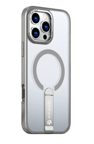 כיסוי אפור עבור Miracase Mirastand iPhone 16 Pro Max