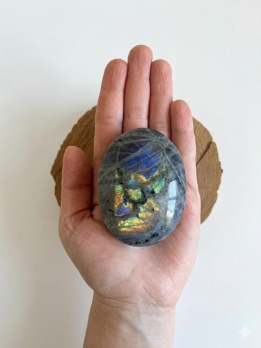פאלם לברדורייט LABRADORITE PALM