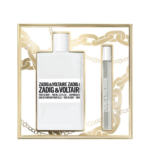 Zadig & Voltaire This Is Her Gift Set 100ML EDP + 10ML EDP מארז זאדיג & וולטייר די איס הר לאישה