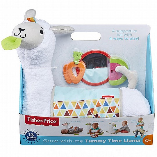 בובת כרית בטן לאמה Fisher-Price