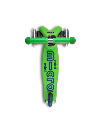 קורקינט מיני מיקרו דלוקס לד Mini Deluxe Led ירוק-כחול