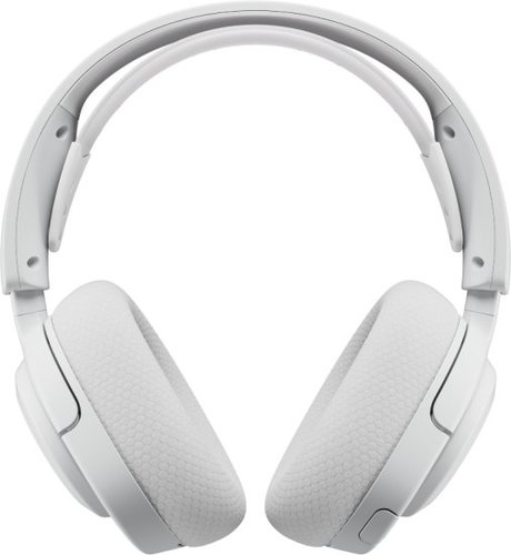אוזניות גיימינג אלחוטיות SteelSeries Arctis Nova 5 בצבע לבן בעיצוב מודרני