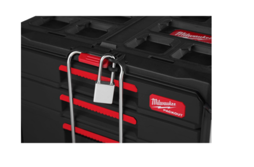 ארגז 3 מגירות 2 מגירות + מגירה עמוקה Milwaukee PACKOUT 