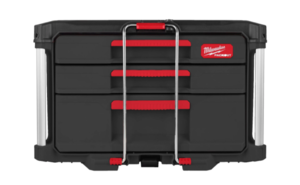 ארגז 3 מגירות 2 מגירות + מגירה עמוקה Milwaukee PACKOUT 