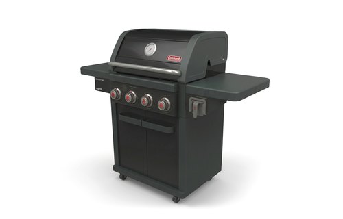 גריל גז קולמן רבולושן Coleman Revolution שחור 4 מבערים מדפים מתקפלים 