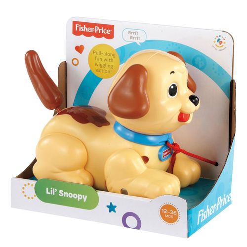 צעצוע משיכה סנופי הכלב לפעוטות Fisher Price