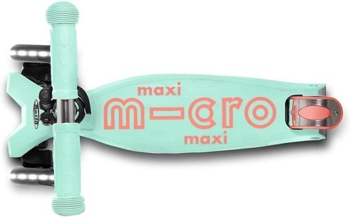 קורקינט מקסי מיקרו דלוקס לד Maxi Deluxe Led מנטה