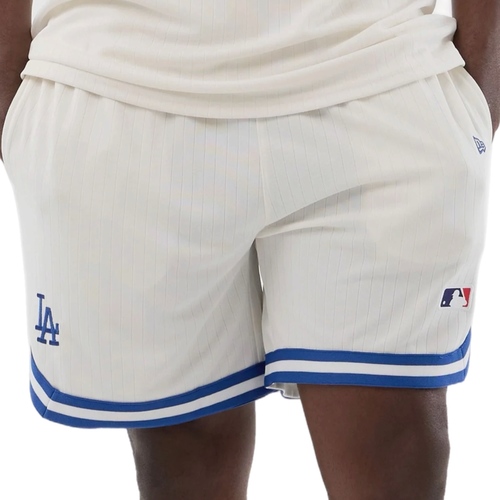 מכנס NEW ERA מידות XS-XXL לגברים בגוון קרם-כחול