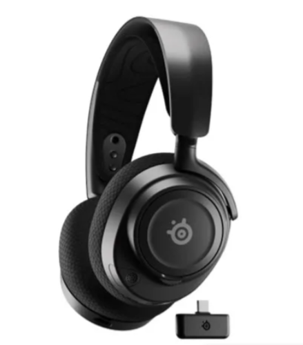 אוזניות גיימינג אלחוטיות SteelSeries Arctis Nova 7 Gen 2 שחור למחשב PC
