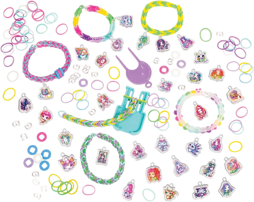 ערכת יצירה Rainbow Loom עם למעלה מ 1600 גומיות ו 32 חרוזי צ'ארם 2