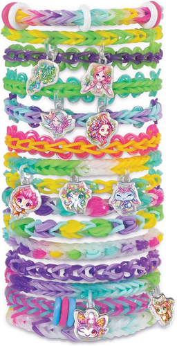 ערכת יצירה Rainbow Loom עם למעלה מ 1600 גומיות ו 32 חרוזי צ'ארם 4
