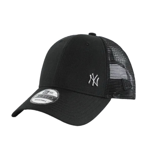 כובע NEW ERA לגברים בגוון שחור עם רשת