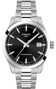 Tissot T1658071105100 Gentleman 38mm Powermatic 80 גברים חדש