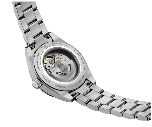 Tissot T1658071105100 Gentleman 38mm Powermatic 80 גברים חדש