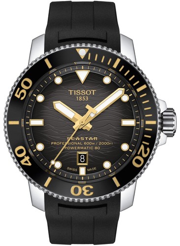 Tissot T1206071744101 SEASTAR 600M אוטומטי 600M צלילה