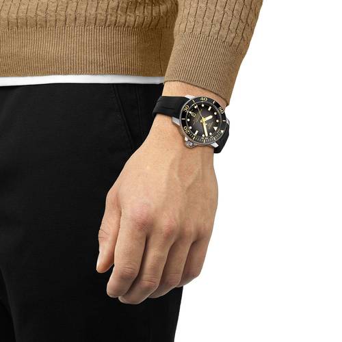 Tissot T1206071744101 SEASTAR 600M אוטומטי 600M צלילה