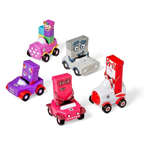 ערכת רכבי המספרים של נאמברבלוקס 6 עד 10 (5 חלקים)