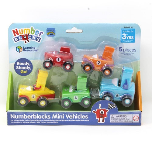 ערכת רכבי המספרים של נאמברבלוקס 1 עד 5 (5 חלקים)