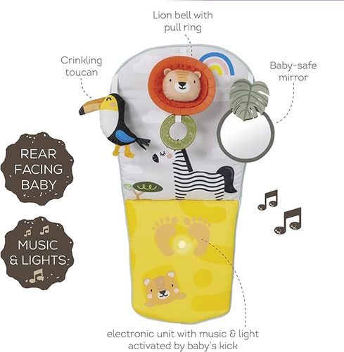 צעצוע מכונית לתינוקות Savannah Play & Kick עם בעיטות, אורות ומוזיקה