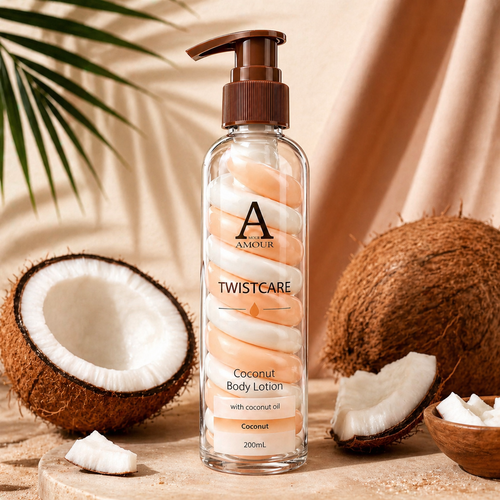 קרם גוף על בסיס חומצה הילארונית/ קולגן 200 מ״ל Coconut
