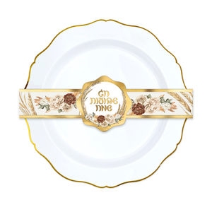 חבק נייר לצלחות דגם