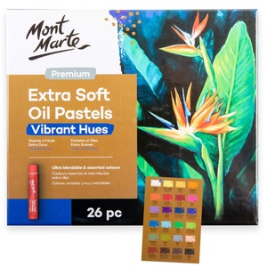 סט 26 פסטל שמן- Mont Marte Premium Extra Soft