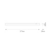 פס תאורה לד ליניארי OSRAM LEDVANCE 8W 600mm HE אור חם