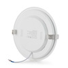 שקוע אינטגרלי 18W עגול 8" אור חם