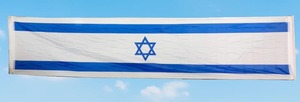 דגל ישראל 80*110 סמ