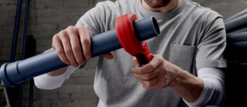 חותך צינורות ניקוז מפלסטיק KNIPEX DP50