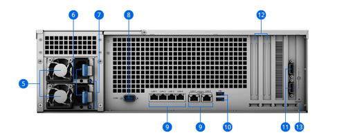 שרת SYNOLOGY RS4021xs+ 16BAYS