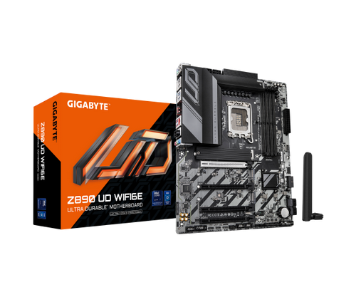 לוח לאינטל דור 15 Gigabyte Z890 UD WIFI6E 2.5GBE LAN ATX LGA1851