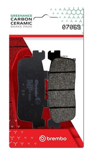 רפידת בלם קימקו דאון טאון 350 מ-15 אח ברמבו BREMBO