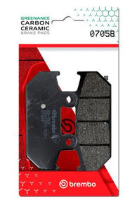 רפידת בלם סוזוקי בורגמן 400 מ-07 אח ברמבו BREMBO