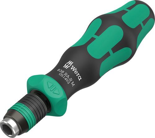 ידית מברג לביטים 1/4 ראצ'ט RA-R M 838