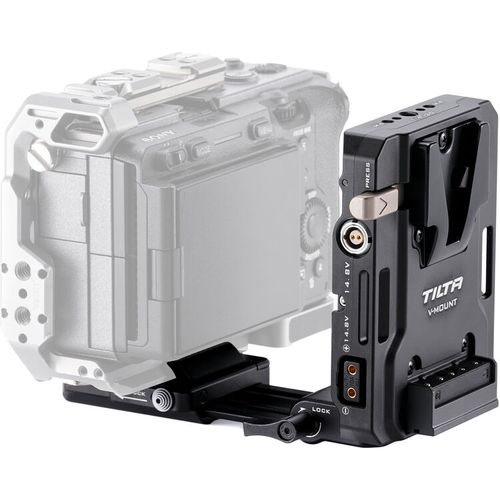 קיט פלטת סוללה ותושבת למצלמה Tilta Mini PD V-Mount Plate Arca Receiver Kit