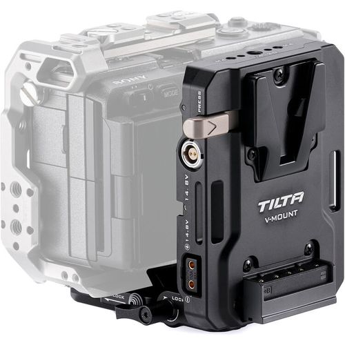 קיט פלטת סוללה ותושבת למצלמה Tilta Mini PD V-Mount Plate Arca Receiver Kit