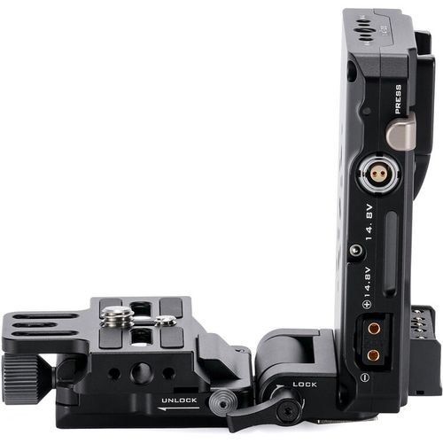 קיט פלטת סוללה ותושבת למצלמה Tilta Mini PD V-Mount Plate Arca Receiver Kit