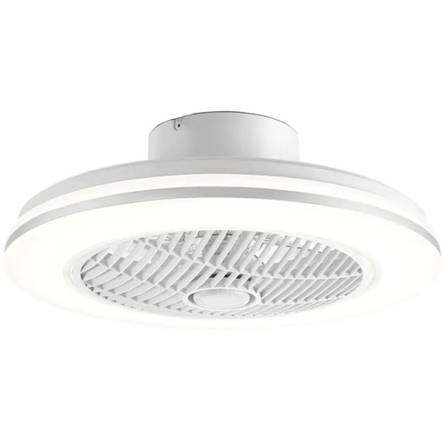 מאוורר תקרה 30W ADRIANO עם שלט -לבן דגם SM-323127-8/WH סמיקום semicom