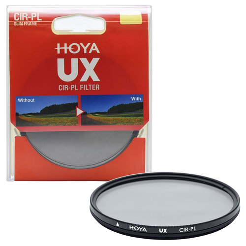 פילטר Hoya Circular Polarizer Slim Frame UX 55mm