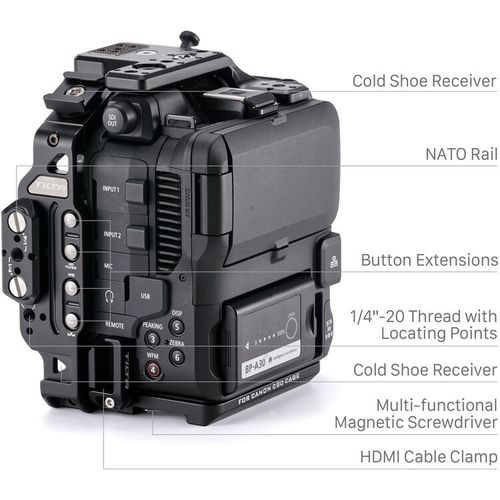 קיט כלוב מצלמה Tilta Cage Canon C80 Advanced Kit