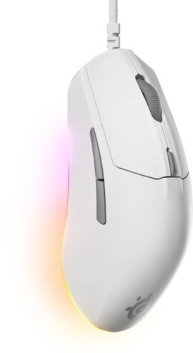 עכבר משחקים SteelSeries לבן דגם Rival 3 Gen 2