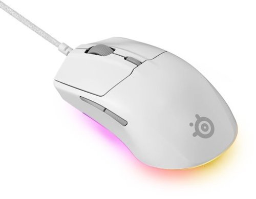 עכבר גיימינג מקצועי SteelSeries Rival 3 Gen 2 White