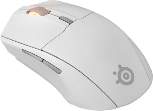 עכבר גיימינג ארגונומי אלחוטי SteelSeries Rival 3 White