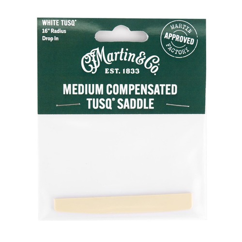 אוכף לגיטרה אקוסטית MARTIN Medium Compensated TUSQ® Saddle 18SL0005