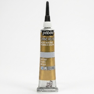 תוחם לזכוכית 20 מל Pebeo Rich Gold