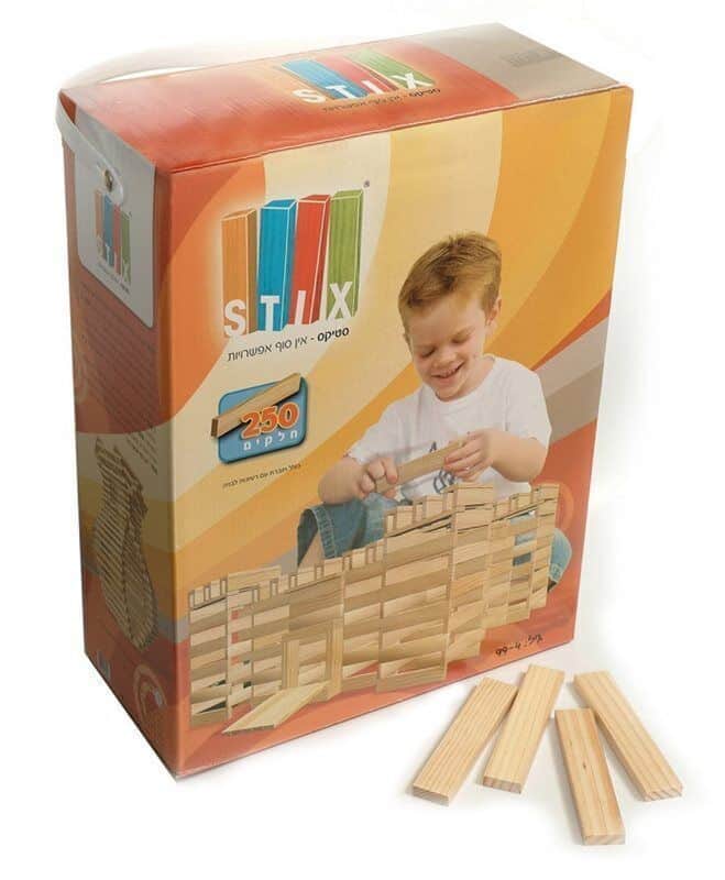  סטיקס טבעי 250 חלקים