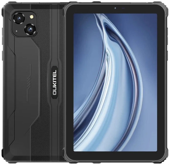 טאבלט מוקשח OUKITEL RT3PRO 4G 4+128 8.0 שחור סוללה 5150mAh